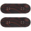 2Pcs Dark Brown Maple Finger Skateboard Decks DIY Replacement Wooden 7