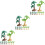 30Pcs Small Artificial Plastic Trees for Miniature Model Train Scenery 7