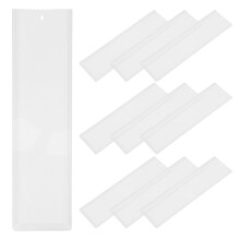 10Pcs Transparent Toy Car Display Cabinet Plastic Organizer Shelf