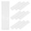 10Pcs Transparent Toy Car Display Cabinet Plastic Organizer Shelf 1