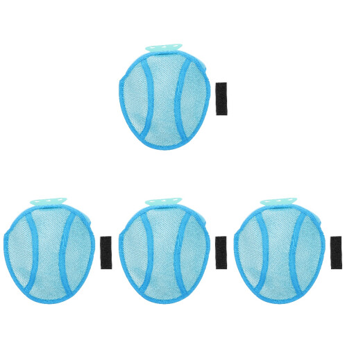 4Pcs Durable Hard Hat Sweatband Liners Cooling Pads for Safety 1