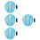 4Pcs Durable Hard Hat Sweatband Liners Cooling Pads for Safety 7