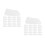 100Pcs Clear Cutter Tip Protection Covers Anti-Scratch Plastic Sleeves 10