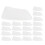 100Pcs Clear Cutter Tip Protection Covers Anti-Scratch Plastic Sleeves 3