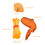 20Pcs Lifelike Fried Snack Model Fake Food Display Accessory Assorted 11