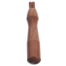 2Pcs Durable Wooden Felting Needle Handles Brown DIY Craft Supplies
