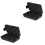 2Pcs Waterproof Storage Box Black Durable Hard Plastic Outdoor Case 5