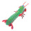 4Pcs Realistic Green Plastic Shrimp Figures for Children Learning Play 2