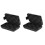 2Pcs Waterproof Storage Box Black Durable Hard Plastic Outdoor Case 4