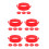 20Pcs Easy-Use Plastic Safety Cone Connectors for Traffic Management 9