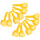 80Pcs Bright Yellow Sand Digging for Outdoor Beach Play 11