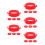 20Pcs Easy-Use Plastic Safety Cone Connectors for Traffic Management 7