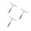 3Pcs Plastic Shower Squeegee with Comfortable Grip for Windows 8