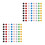 160Pcs Kids Counting Balls Assorted Color Plastic Marbles for Games 9