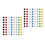 160Pcs Kids Counting Balls Assorted Color Plastic Marbles for Games 3