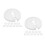 24Pcs White Plastic Fire Sprinkler Covers - Universal Fit for Home Use 7
