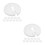 24Pcs White Plastic Fire Sprinkler Covers - Universal Fit for Home Use 6