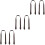 6Pcs Brown Wrist Strap for Bag Comfortable Tote Bag Handle Set 4