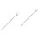 2Pcs Silver Mouth Stainless Steel Tool for Home Use 4