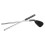 3Pcs Portable Black Golf Putter Tool Kids Training Outdoor Set 1