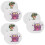 6Sets Cartoon Potty Sticker Chart for Toddlers Reusable 7