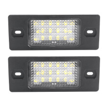 2Pcs No Error Led Number License Plate Light For 5 Touring Cayenne