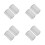 8Pcs Vintage Silver Iron Decorative Candy Tins for Multi-Use Storage 8