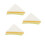 3Pcs PU Sandwich Model Fake Bread Decor Simulation Toy 7