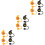 12Pcs Halloween Silicone Straw Covers Cute Straw Tips for Kitchen Use 7