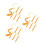 18St Polyester Tassel Accessoires Afstudeer Hoed Decoratie 6