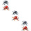 6Pcs Realistic Crab Models Plastic Marine Animal Decor Educational Toy 9