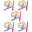 5Sets Rope Rings for Ring Toss Lawn Beach Interactive Toy 10