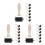 21Pc Manual Rubber Rollers for Smooth Ink Coverage in Printmaking 4