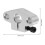 8Pcs Silver Linear Fixed Seat Rail Support Shaft for Printer Use 10