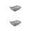 2Pcs Double Layer Stainless Steel Mesh Honey Filter Net for Home Use 8