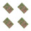 4Pcs Pink Mini Model Grass Clusters Nylon for DIY Railway Landscape 7