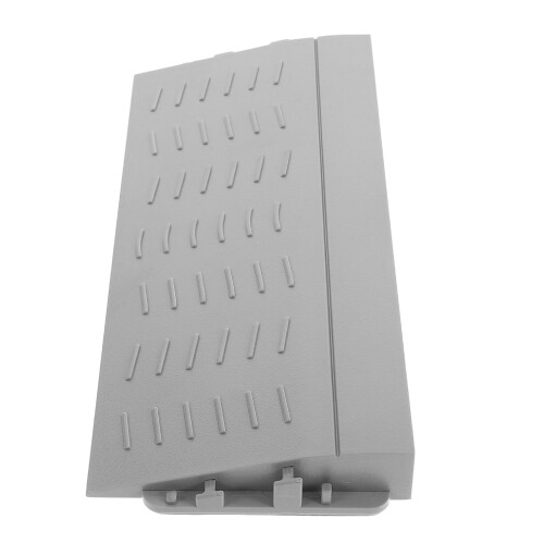 2Pcs Grey Plastic Threshold Ramp for Wheelchair and Robot Vacuum 2