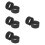 8Pcs Rubber Microscope Eye Guards Black Replaceable Eyepiece Covers 9