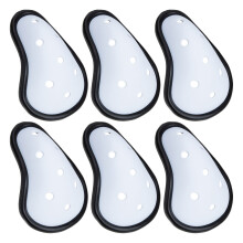 18Pcs White Eva Groin Guard Comfortable Athletic Cup for Men Training