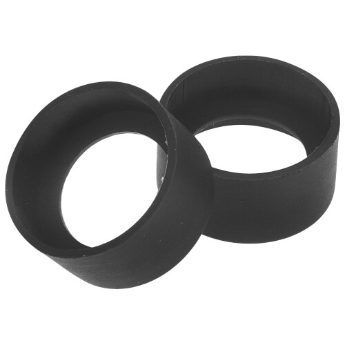 8Pcs Rubber Microscope Eye Guards Black Replaceable Eyepiece Covers 2