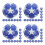 48Pcs Multi Plastic Foosball Balls Replacement for Kids Table Soccer 6