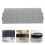 2Pcs Grey Plastic Threshold Ramp for Wheelchair and Robot Vacuum 11