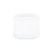 2Pcs Transparent Smart Watch Protective Cover Durable Tpu Frame Case