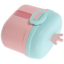 5Pcs Durable Pink Baby Food Case PP Milk Powder Storage Container