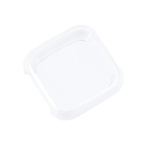 2Pcs Transparent Smart Watch Protective Cover Durable Tpu Frame Case 1
