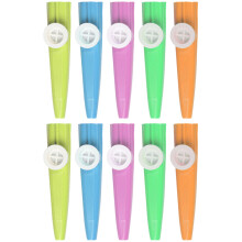 50Pcs Easy Kazoos Assorted Color Durable Party Favors