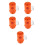5Pcs Orange Automatic Corn Sheller for Electric Drill Home Use 6