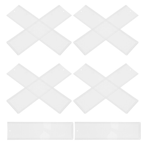 20Pcs Diecast Car Display Shelf Clear Wall Mounted Organizer Case 2