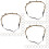 60Pcs Multi Color Woven Wreath Headpiece Durable Leaf Hair Accessory 8