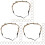 60Pcs Multi Color Woven Wreath Headpiece Durable Leaf Hair Accessory 4
